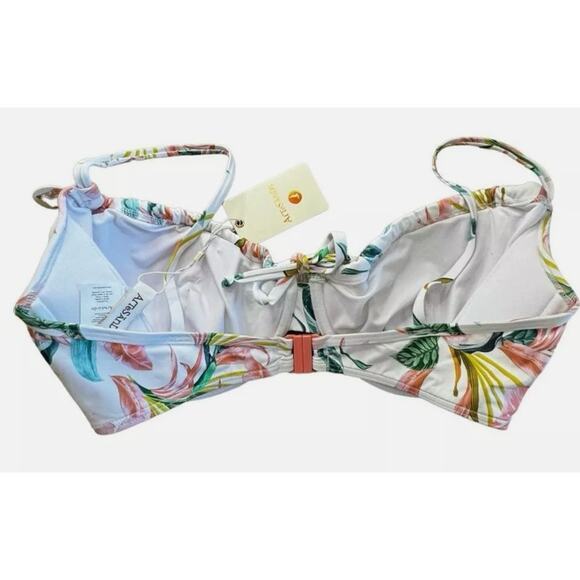 Artesands April Spritz White Degas Bikini Top PLUS US 20+ Cup D/DD MSRP $95 NEW - Picture 11 of 11